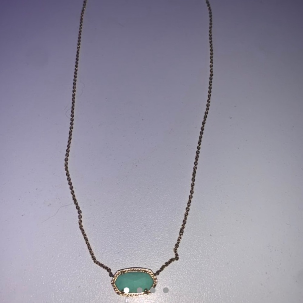 mint green kendra scott necklace